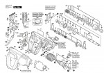 Bosch 0 603 376 742 PBH 200 RE Rotary Hammer 230 V / GB Spare Parts PBH200RE